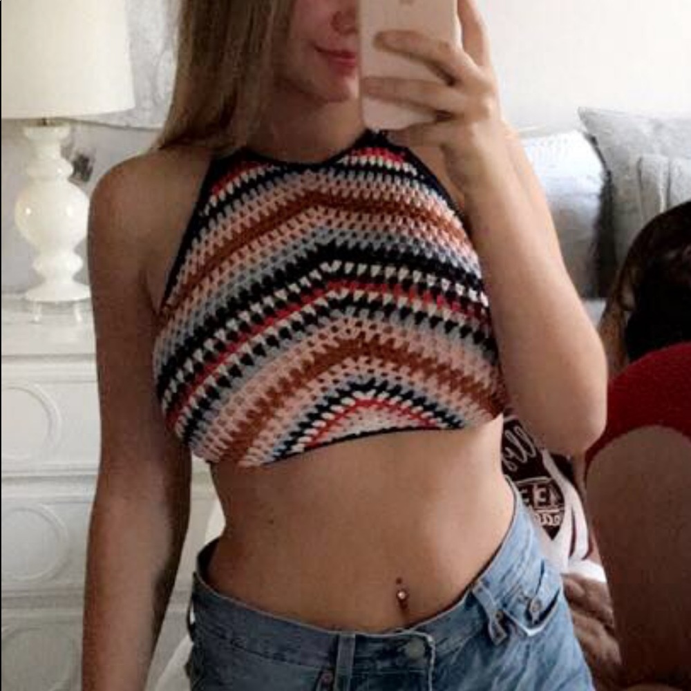 Knitwear crop top